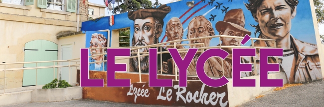 Le lycée  - Le Rocher | Lycée des Métiers des Soins et des Services à la Personne | Salon de Provence